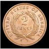 Image 3 : 1866 Two Cent Piece 2c Grades Select Unc BN