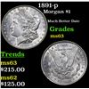 Image 1 : 1891-p Morgan Dollar $1 Grades Select Unc