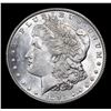 Image 2 : 1891-p Morgan Dollar $1 Grades Select Unc
