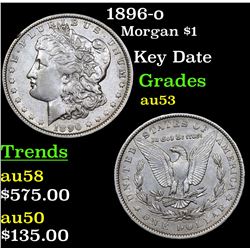 1896-o Morgan Dollar $1 Grades Select AU