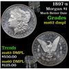 Image 1 : 1897-s Morgan Dollar $1 Grades Select Unc DMPL