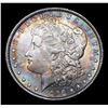 Image 2 : 1896-p Rainbow Toned Morgan Dollar $1 Grades Choice+ Unc