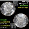 Image 1 : 1885-p Morgan Dollar $1 Grades Select Unc+ DMPL