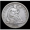 Image 2 : 1864-s Seated Half Dollar 50c Grades vf++