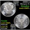 Image 1 : 1888-o Morgan Dollar $1 Grades Select Unc DMPL
