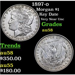 1897-o Morgan Dollar $1 Grades Choice AU/BU Slider