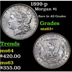 1899-p Morgan Dollar $1 Grades Select+ Unc