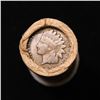 Image 2 : Mixed small cents 1c orig shotgun roll, 1916-d Wheat Cent, 1892 Indian Cent other end