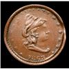 Image 2 : 1863 Turban Liberty Civil War Token 1c Grades vf++