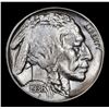 Image 2 : 1936-s Buffalo Nickel 5c Grades Unc Details