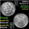Image 1 : 1890-s Morgan Dollar $1 Grades Unc+ PL