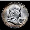 Image 2 : 1949-s Franklin Half Dollar 50c Grades Select+ Unc