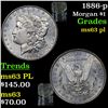 Image 1 : 1886-p Morgan Dollar $1 Grades Select Unc PL