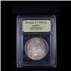 Image 4 : ***Auction Highlight*** 1891-p Morgan Dollar $1 Graded Select+ Unc By USCG (fc)