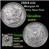 Image 1 : 1884-o/o Morgan Dollar $1 Grades Choice+ Unc