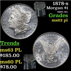 1878-s Morgan Dollar $1 Grades Select Unc PL