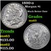 Image 1 : 1890-o Morgan Dollar $1 Grades Select Unc