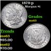 Image 1 : 1879-p Morgan Dollar $1 Grades Select Unc