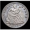 Image 2 : 1855-o Seated Half Dollar 50c Grades vf++