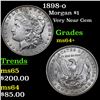 Image 1 : 1898-o Morgan Dollar $1 Grades Choice+ Unc