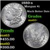 Image 1 : 1889-s Morgan Dollar $1 Grades Select Unc