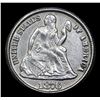 Image 2 : ***Auction Highlight*** 1876-cc/cc DDR Seated Liberty Dime 10c Graded Choice+ Unc By USCG (fc)