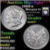 Image 1 : ***Auction Highlight*** 1888-s Morgan Dollar $1 Graded Select+ Unc By USCG (fc)