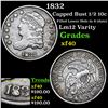 Image 1 : 1832 Capped Bust Half Dime 1/2 10c Grades xf