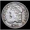 Image 2 : 1832 Capped Bust Half Dime 1/2 10c Grades xf