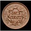 Image 3 : ***Auction Highlight*** 1850 Braided Hair Large Cent 1c Graded Select+ Unc BN By USCG (fc)