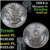 Image 1 : 1884-o Morgan Dollar $1 Grades Select Unc PL