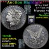 Image 1 : ***Auction Highlight*** 1878-p 7/8tf 7/4 Vam 36 Morgan Dollar $1 Graded Choice Unc DMPL By USCG (fc)