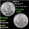 Image 1 : 1902-o Morgan Dollar $1 Grades Choice+ Unc