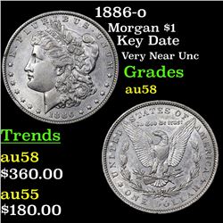 1886-o Morgan Dollar $1 Grades Choice AU/BU Slider