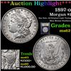 Image 1 : ***Auction Highlight*** 1897-o Morgan Dollar $1 Graded Select Unc By USCG (fc)
