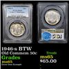 Image 1 : PCGS 1946-s BTW Old Commem Half Dollar 50c Graded ms65 By PCGS