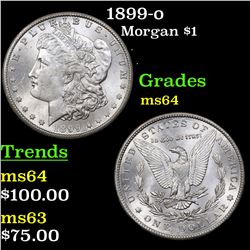 1899-o Morgan Dollar $1 Grades Choice Unc