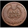 Image 3 : 1870 Indian Cent 1c Grades g+