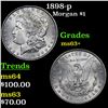 Image 1 : 1898-p Morgan Dollar $1 Grades Select+ Unc