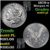 Image 1 : 1878-s Morgan Dollar $1 Grades Select Unc PL