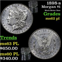 1898-s Morgan Dollar $1 Grades Select Unc PL