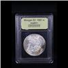 Image 4 : ***Auction Highlight*** 1881-s Monster Rainbow Toned Coin Morgan Dollar $1 Graded Choice+ Unc By USC