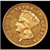Image 2 : ***Auction Highlight*** 1886 Three Dollar Gold .$3 Graded Unc+ PL By USCG (fc)