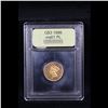 Image 4 : ***Auction Highlight*** 1886 Three Dollar Gold .$3 Graded Unc+ PL By USCG (fc)