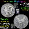 Image 1 : ***Auction Highlight*** 1901-s Morgan Dollar $1 Graded Select Unc PL By USCG (fc)