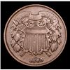 Image 2 : 1865 Two Cent Piece 2c Grades xf