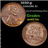 Image 1 : 1920-p Lincoln Cent 1c Grades Select Unc BN
