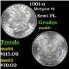 Image 1 : 1901-o Morgan Dollar $1 Grades Select+ Unc