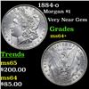 Image 1 : 1884-o Morgan Dollar $1 Grades Choice+ Unc