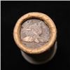 Image 3 : Mixed small cents 1c orig shotgun roll, 1853 Flying Eagle Cent, 1863 Indian Cent other end